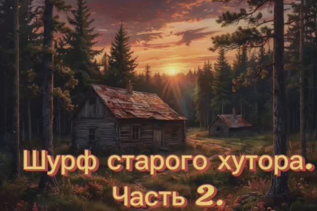 Шурф старого хутора. Часть 2.