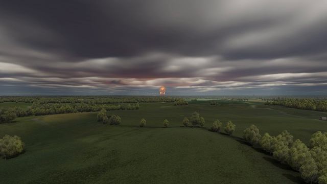Ядерный взрыв Warthunder.