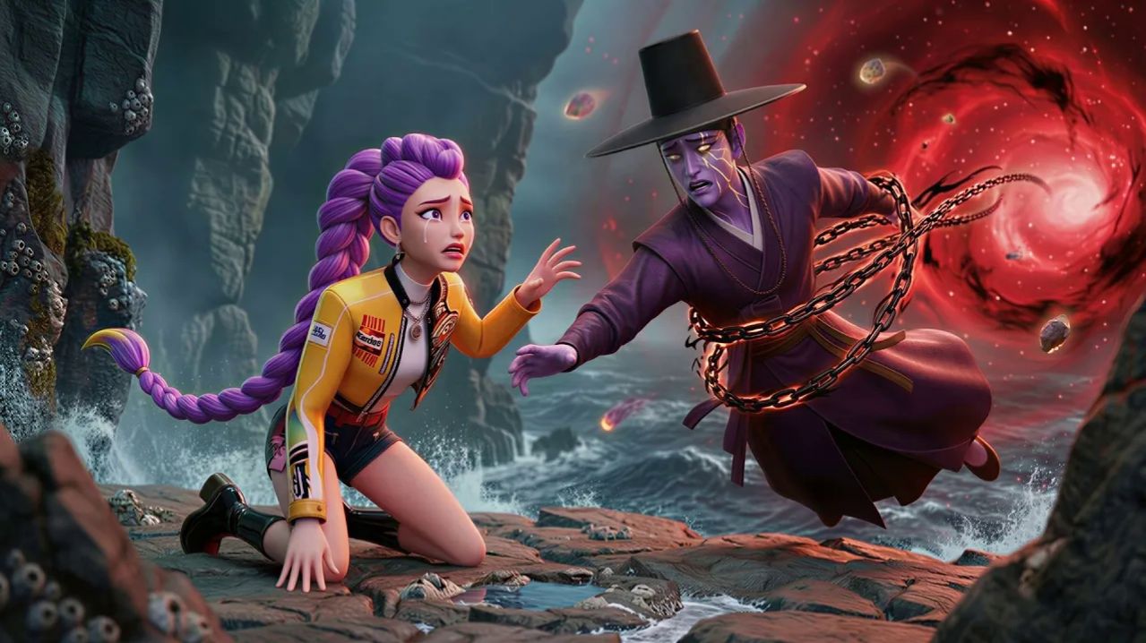 Темное предательство Джину? Душераздирающий выбор Руми! 🌊 ｜ Kpop Demon Hunters