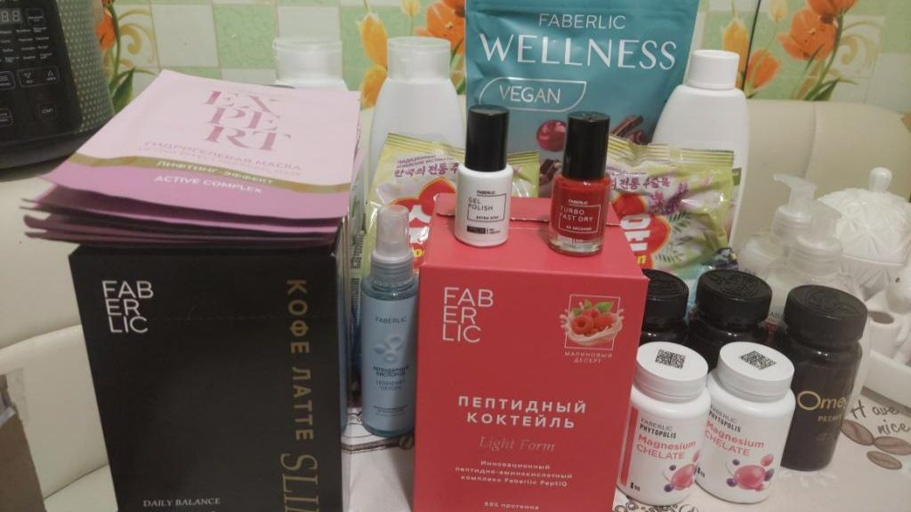 Заказ Фаберлик по №6 каталогу.