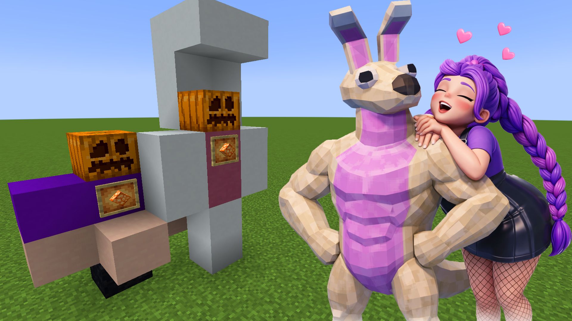 Майнкрафт мод Пасхальный Кролик Аддон майнкрафт бедрок