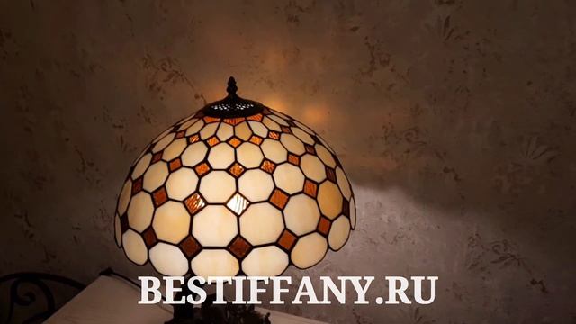 Настольная лампа тиффани RCN 81-2G от BESTIFFANY.RU