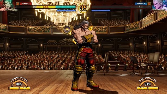 Трейлер Fatal Fury: City Of The Wolves (Wolfgang Krauser Vs Nightmare Geese Match, геймплей)