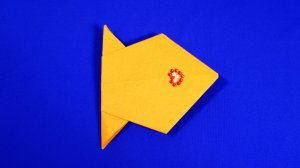 Простая оригами рыба. Простые оригами схемы для начинающих
