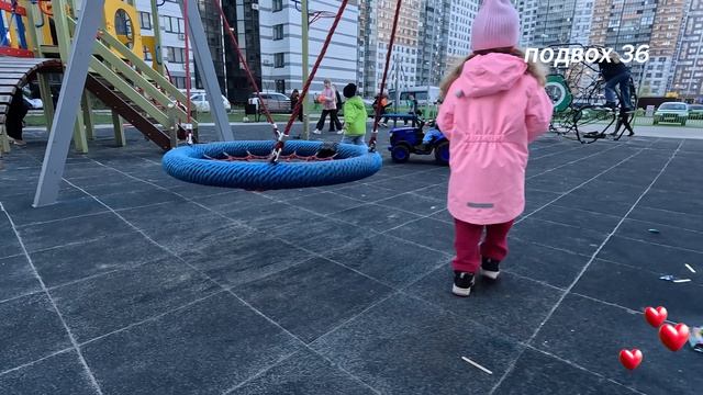 16.04.26 Катаемся на синем тракторе,гуляем,развлечения,отдых,ДТП, )) ЖК Лазурный ,Воронеж.