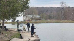 ещё одна форель в подсаке