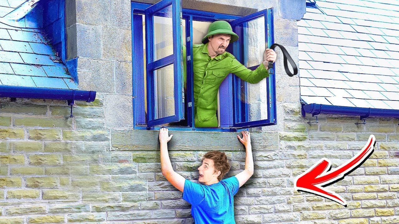 Экстремальные Прятки от ЗЛОГО НЯНИ Мы НАКАЗАНЫ