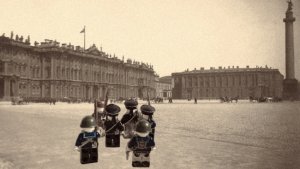 Штурм зимнего дворца.лего-исторический мультфильм.