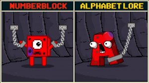 Alphabet vs Numberblocks! Тюрьма "МЯГКИЕ ИГРУШКИ" 🔢