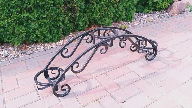 Цветочница садовая из металла - Madmetal.ru