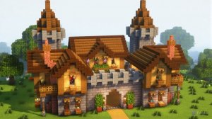 МАЙНКРАФТ Как построить средневековый замок - Майнкрафт гайд туториал новые видео