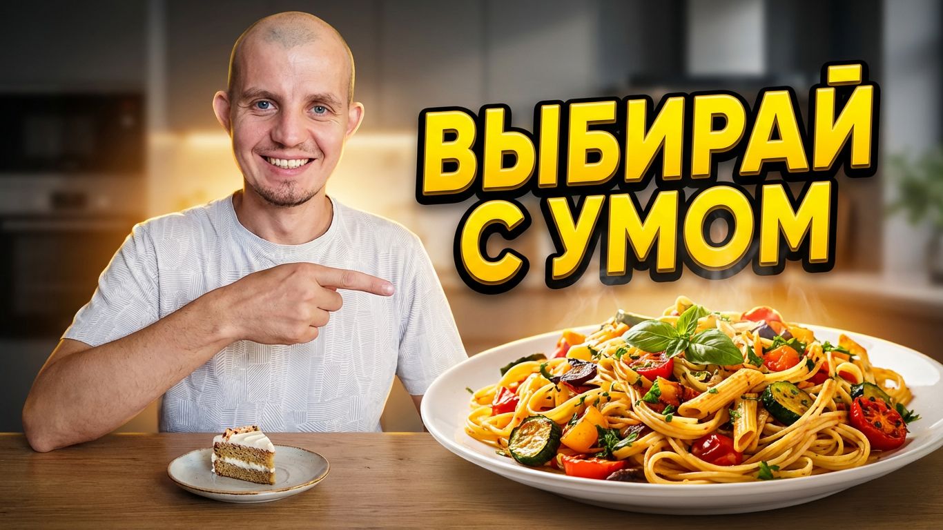 Что есть, чтобы худеть? Правило 80/20, макароны и сладкое на диете