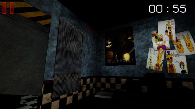 Fnaf 0 Sout аниматрониками