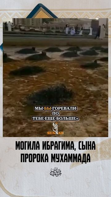 Могила сына нашего любимого пророка Мухаммада( мир ему и благословение)