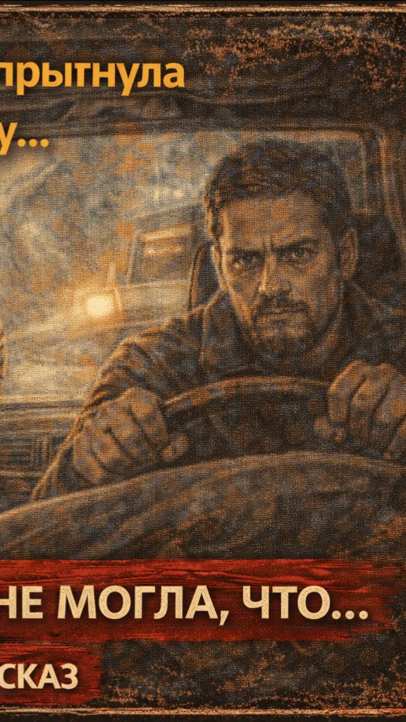 Аудио рассказ: Убегая от мужа, она села в первую машину… Но это стало её ошибкой