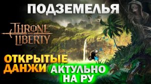 Throne and Liberty RU - Открытые данжи I Подземелья I Локации с усиленными монстрами