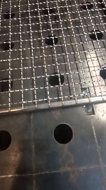 Сетка для копчения мясных чипсов