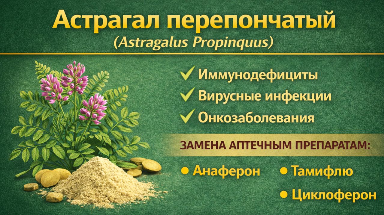 Астрагал перепончатый (Astragalus Propinquus)