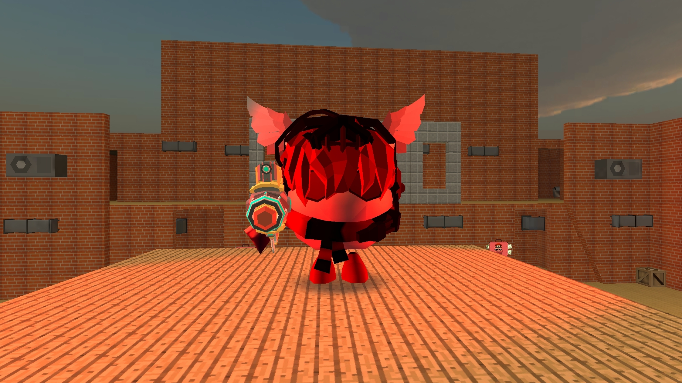 играю в режим дуэль в чикен ган но половину игры в крысу