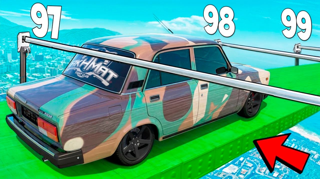 Как далеко проедет ЧИТ ТАЧКА в ГТА 5 Моды? Узко низко в GTA 5! Обзор мода в GTA 5