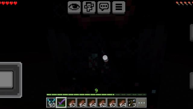 Незеритовый меч 3.0 против всех монстров майнкрафт