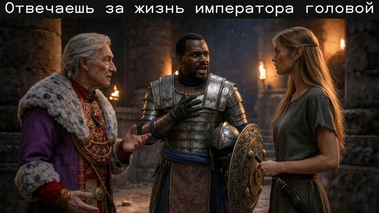 Реальный Обливион. Ариента выбирается из подземелья