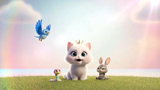 Развивающий мультик с Котёнком 2026.  весёлый Котёнок