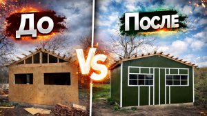 #54 КУРЯТНИК МЕНЯЕТСЯ НА ГЛАЗАХ! НОВЫЙ ФАСАД,ГРЯДКИ И ИНКУБАТОР