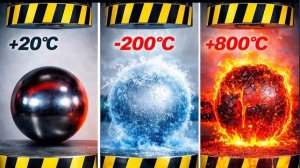 ЛЕДЯНЫЕ ИЛИ ОГНЕНЫЕ ШАРЫ?? ЧТО ПРОЧНЕЕ ПОД ПРЕССОМ!