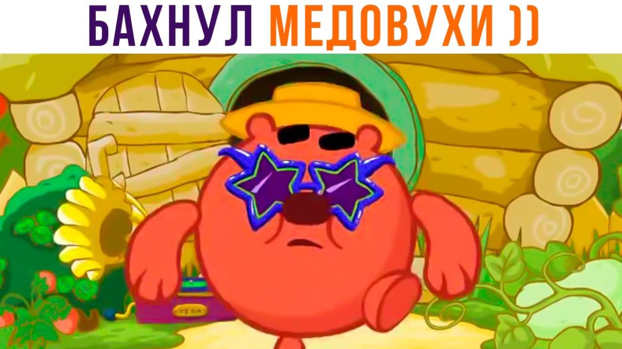 КОПАТЫЧ БАХНУЛ МЕДОВУХИ Приколы про Смешариков