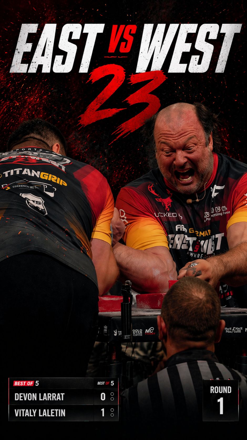 Larrat Vs Laletin - East Vs West 23 - Round 1