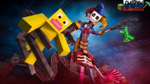 МЫ СЫГРАЛИ В МОД POPPY PLAYTIME В МАЙНКРАФТЕ… 😨👀 l СМОТРИМ ПО-РУССКИ