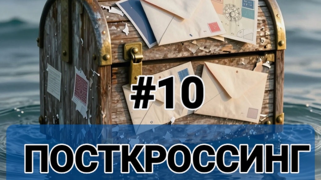 🌃 Посткроссинг / Postcrossing #10 -  🇬🇧 🇩🇪 🇱🇹