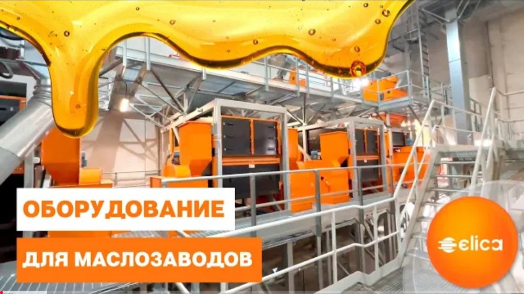 Оборудование для маслозаводов ELICA. +7 988 240 55 08