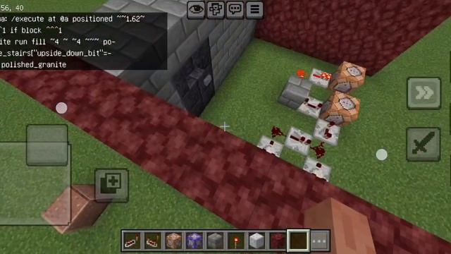 Делаю дверь и холодильник в Майнкрафт бедрок на телефоне без модов и плагинов