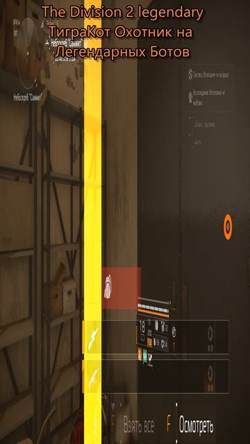 The Division 2 Legendary ТиграКот #division2legendary #shorts