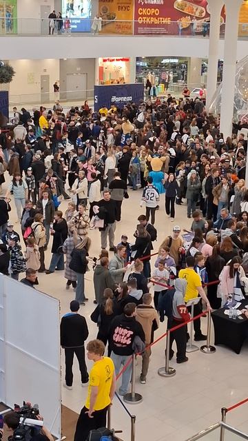 Встреча хоккейной команды Торпедо Нижний Новгород с болельщиками