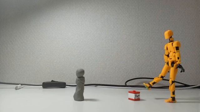 уничтожение манекена. анимация используется ноу батео.