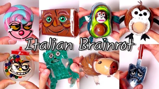 ЖИЖА ИТАЛЬЯНСКИЙ БРЕЙНРОТ! ДЕЛАЕМ ИТАЛЬЯНСКИЙ БРЕЙНРОТ ИЗ НЕПОНЯТНОЙ ФИГНИ. СЛАЙМ БРЕЙНРОТ я в ШОКЕ