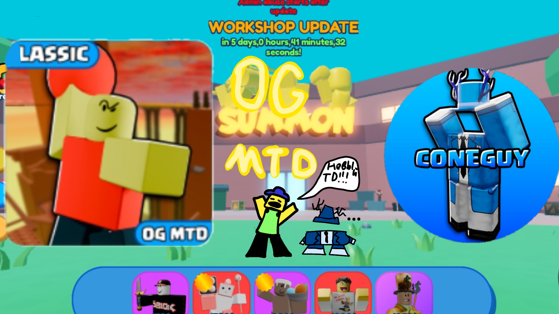 Я СЫГРАЛ В ИГРУ ОТ КОНУСА!!! OG Multiverse Tower Defense Og Mtd