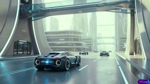 Футуристический Город и Транспорт Будущего