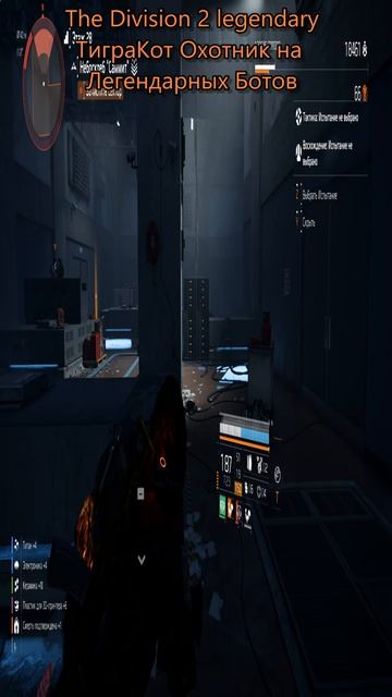 The Division 2 Legendary ТиграКот #division2legendary #shorts