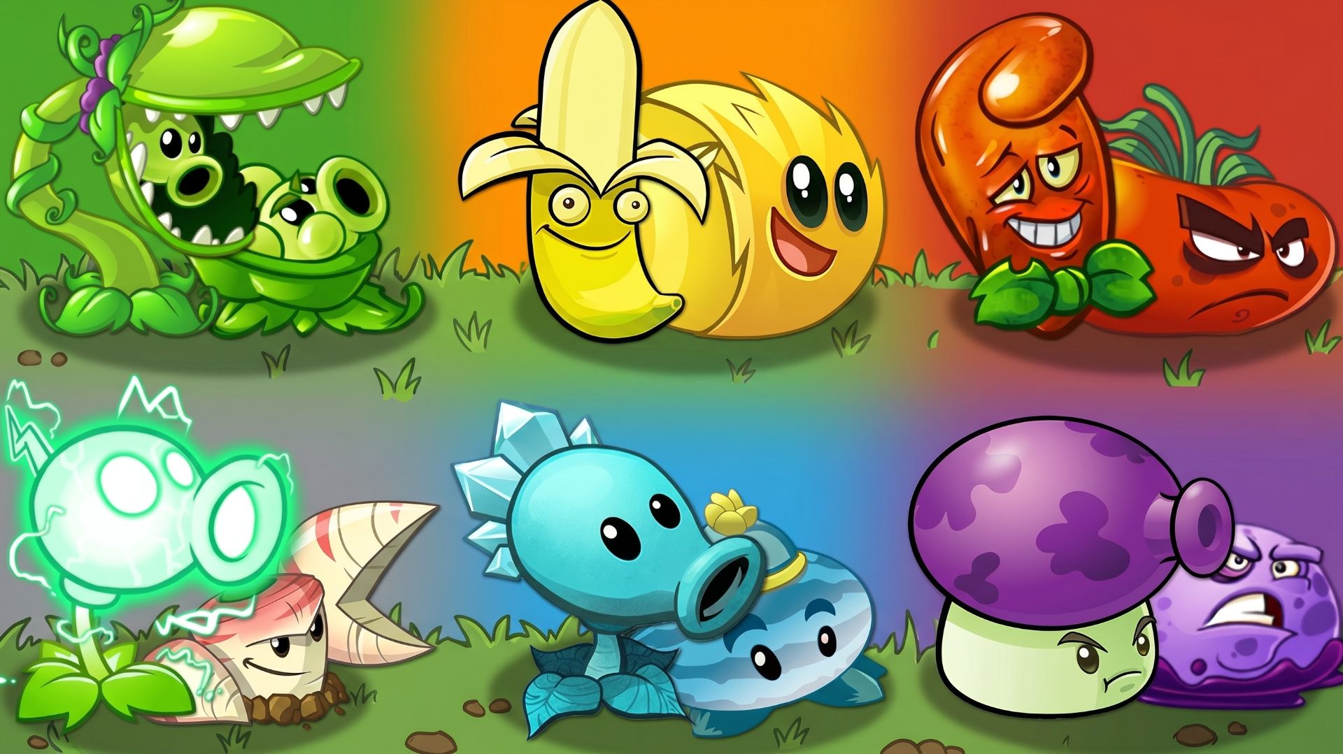 Зомби против растений Plants Vs Zombies ПвЗ Растения против Зомби PvZ Fusion Битва прохождение топ