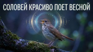 Соловей красиво поет весной | Слушать 1 час 🐦Чарующие звуки природы для души!