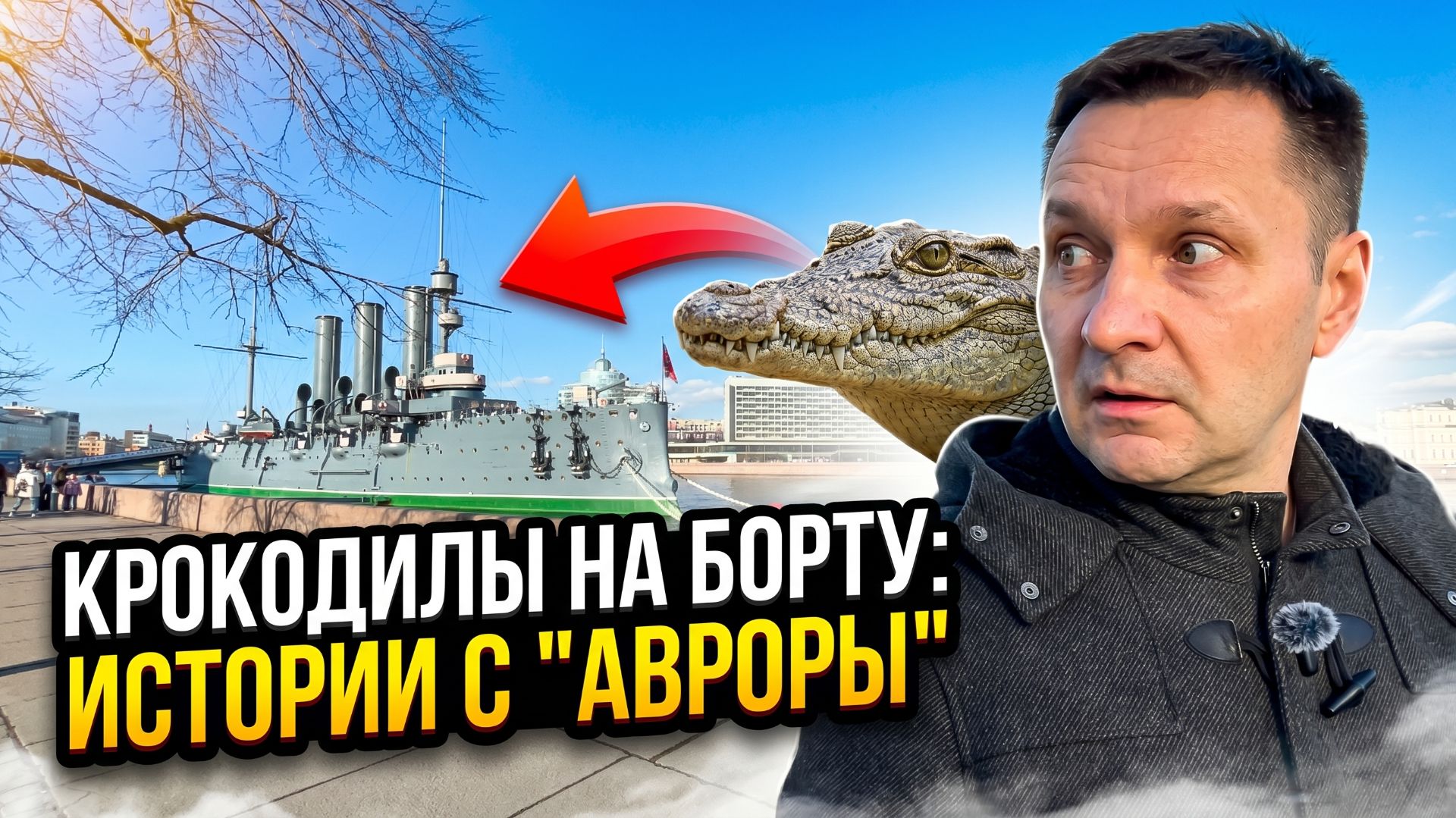 Крокодилы на борту: странные истории с крейсера 