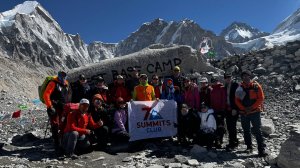 Эверест трек. Группа Клуба 7 Вершин поднялась в базовый лагерь Эвереста