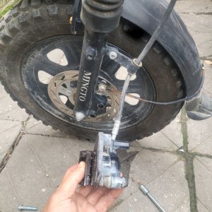 то переднего калеса