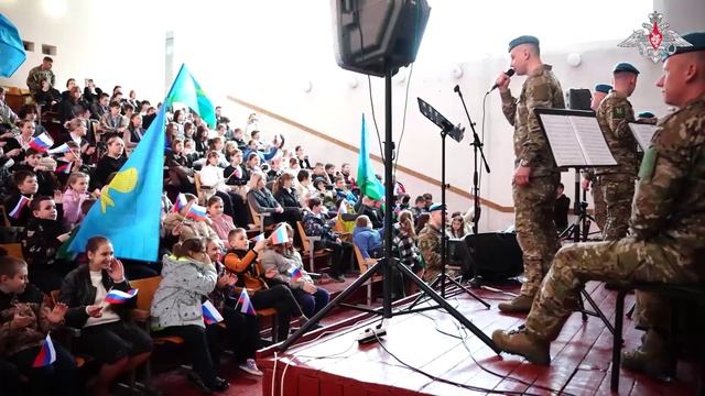 Десантники провели военно-патриотическую акцию