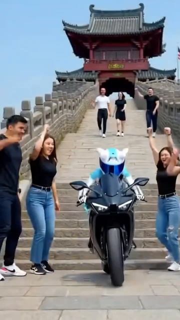 Экстремальный заезд.Сделано в #Seedance2.0#Grok Imagine#фильмы#видео#ежедневно#подпишись#искусственн