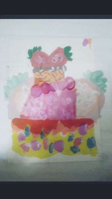 Новые рисунки моей сестры👍🍭